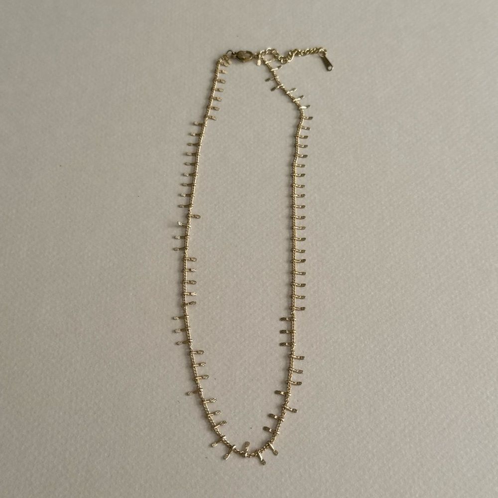 Elegant Gold Necklace #1691 - Picture 2 of 3